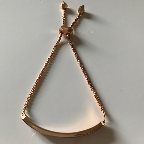 Kendra Scott Jack Slider Bracelet in silver or rose gold - Picture 3 of 8